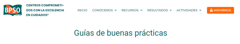 Registered Nurses’ Associacion of Ontario (RNAO) publica Guías de Buenas Prácticas